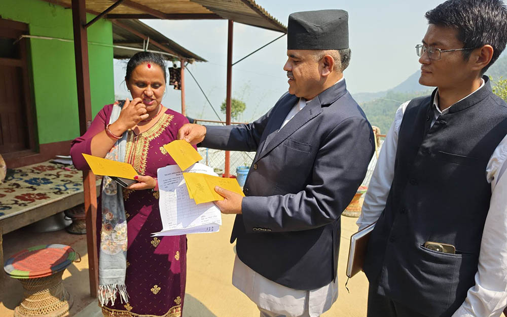 ७७ वटै जिल्लामा पुग्यो ‘सरकारी कुरियर सेवा’