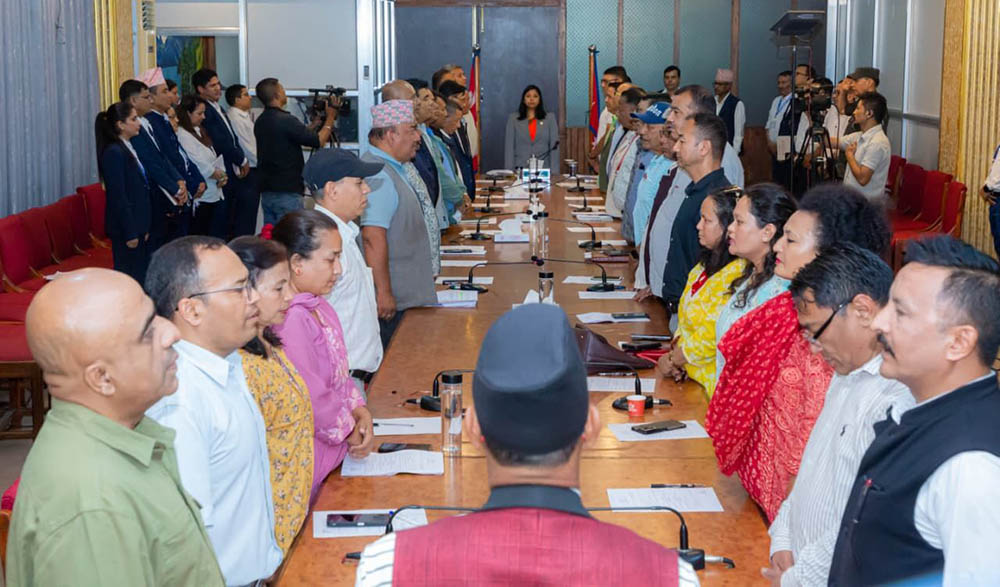 भित्री भवनको सम्पत्ति करबारे काठमाडौं महानगरले मालपोतसँग छलफल गर्ने