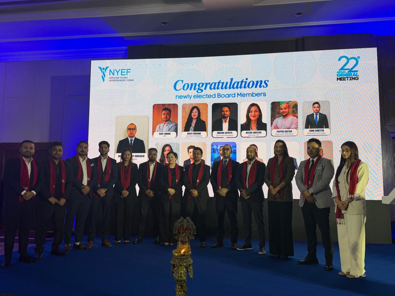 युवा उद्यमी मञ्चको अध्यक्षमा आभूषण ज्योति कंसाकार चयन