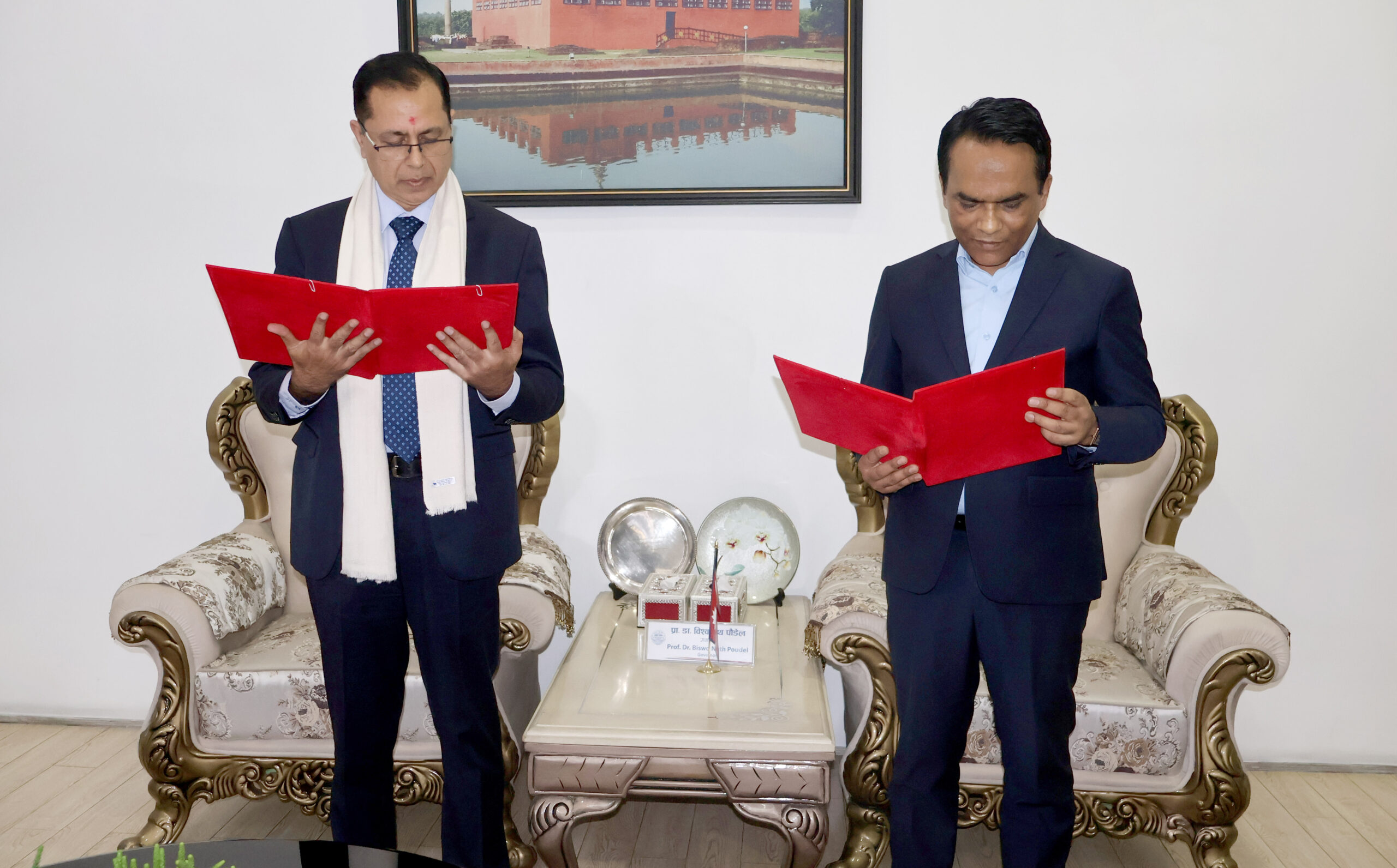 नेपाल एसबिआई बैंकको सञ्चालक समिति अध्यक्षमा चान्दना चयन, गभर्नरबाट लिए शपथ