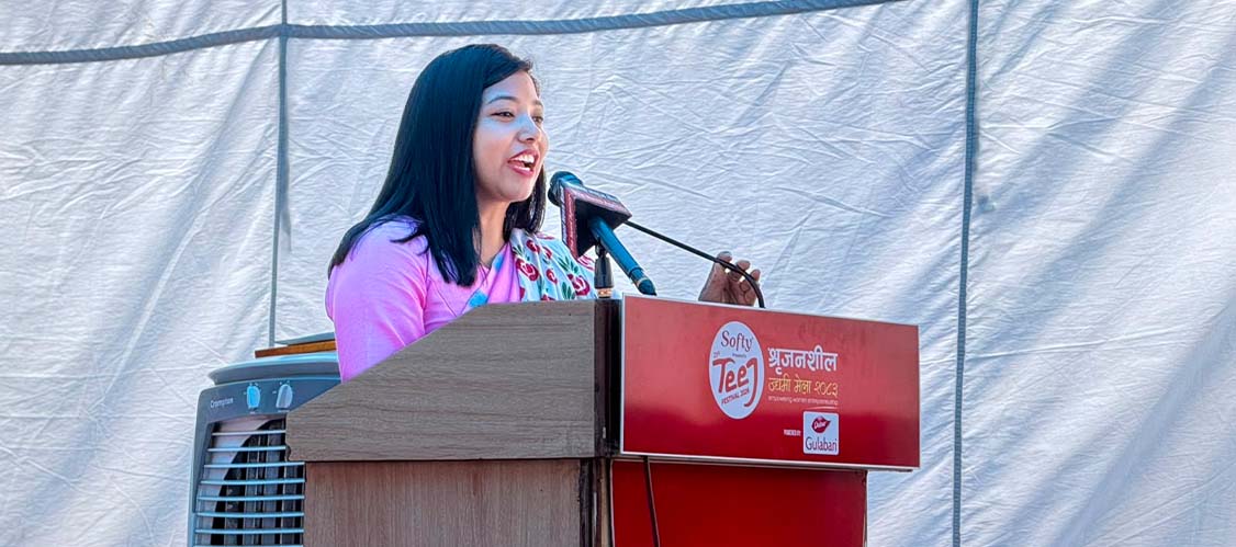तीजले महिला सशक्तीकरणसँगै आर्थिक आत्मनिर्भरताको सन्देश दिन्छ : सुनिता डंगोल
