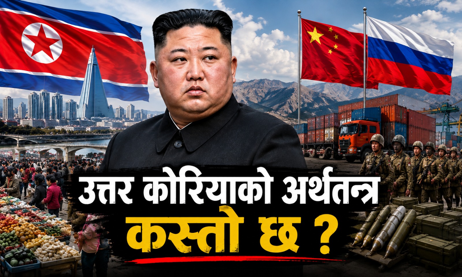 उत्तर कोरियाको अर्थतन्त्र कस्तो छ, किम जोङ–उनको लक्ष्य के हो, चीन र रुसको साथले अर्थतन्त्र बदलेको हो ?