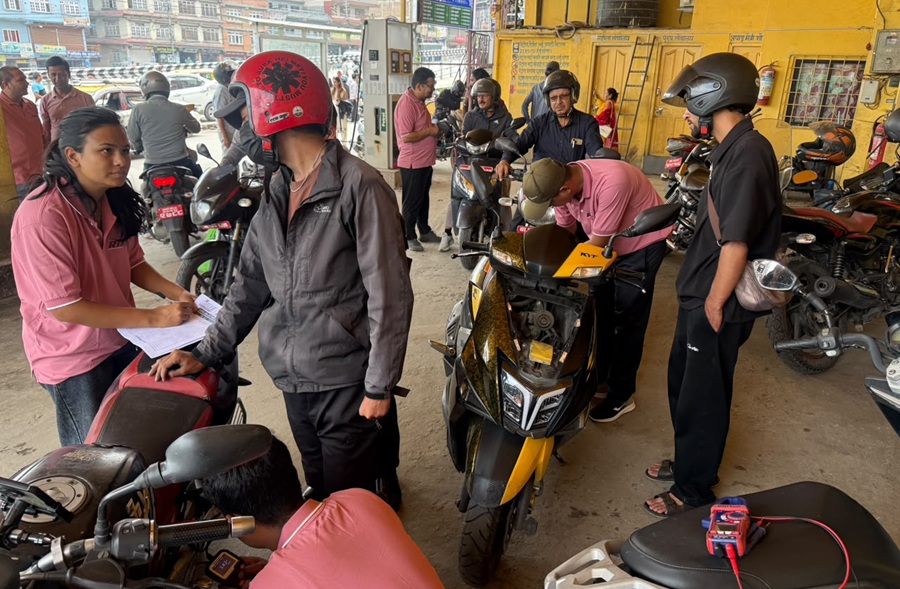 एसटीसी इनर्जी इन्डस्ट्रिजद्वारा १५० भन्दा बढी सवारीसाधनको ब्याट्री परीक्षण