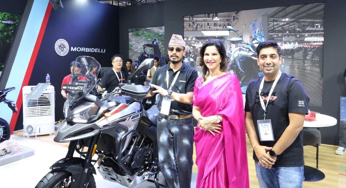नाइमा एक्स्पोमा सार्वजनिक भयो मोर्बिडेली टी २५० एक्स, यस्ता छन् विशेषता र मूल्य