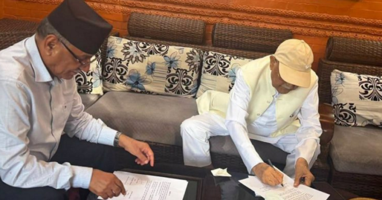 एमाले र नेकपाद्वारा प्रदेश सरकारमा मन्त्रालय बाँडफाँट गर्न ३ बुँदे सहमति