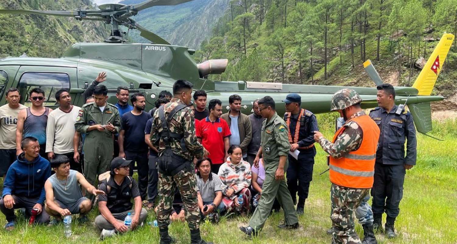 रसुवा बाढीमा अहिलेसम्म ४६९ को शव फेला, १५४५ जनाको उद्दार