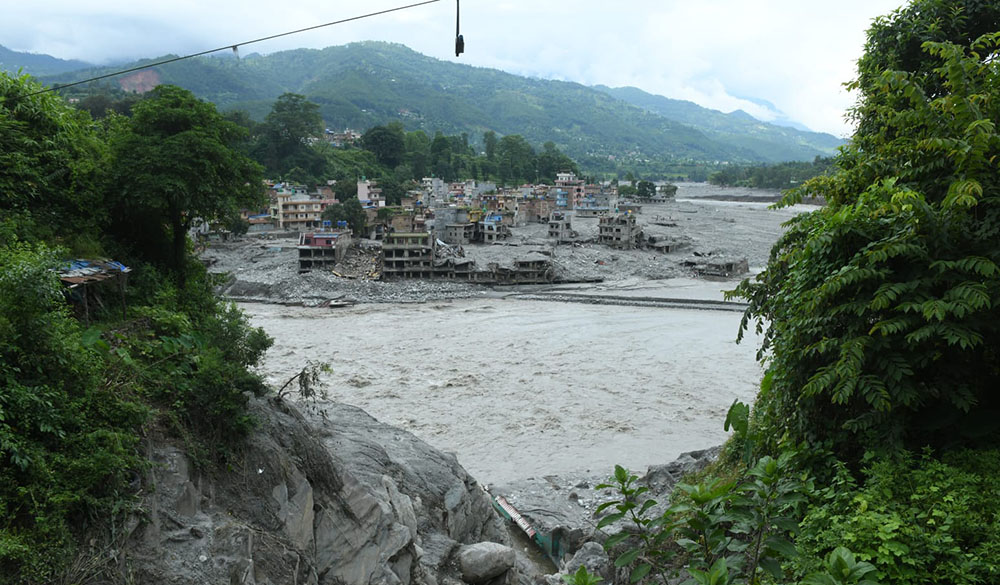 भोटेकोशी बाढीपीडितका लागि ‘मोड्युलर’ घर निर्माण गर्ने तयारीमा सरकार