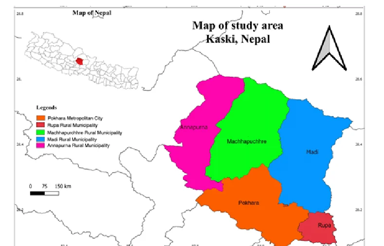 कास्कीको किम्रुङ खोलामा पहिरो
