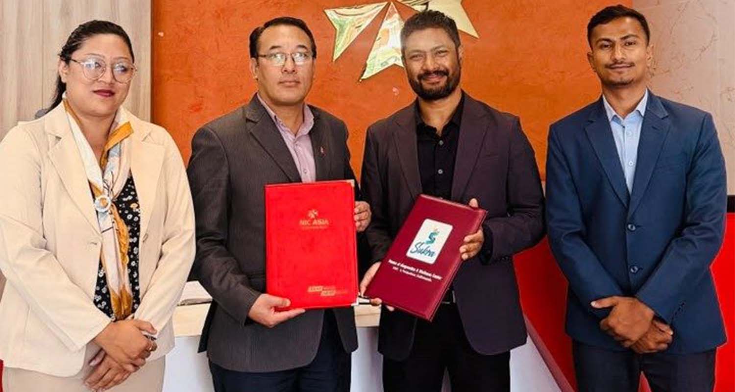 एनआईसी एशियाका ग्राहकलाई सुक्र हाउसमा विभिन्न सेवामा २५ प्रतिशतसम्म छुट