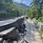 सिमलताल नजिक सडक भासियो, एकतर्फी आवागमन