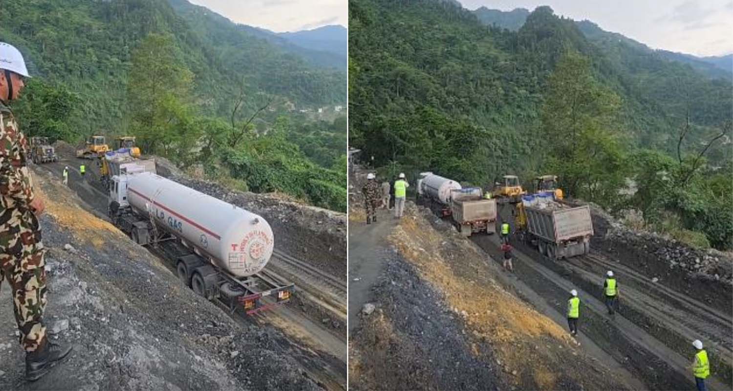 कृष्णभीरमा एकतर्फी यातायात सुचारु, बिहीबारबाट दुईतर्फी चल्ने