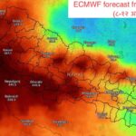 असोज ८ देखि १२ सम्म भारी वर्षा हुनसक्ने प्रक्षेपण सार्वजनिक, सतर्क रहन आग्रह
