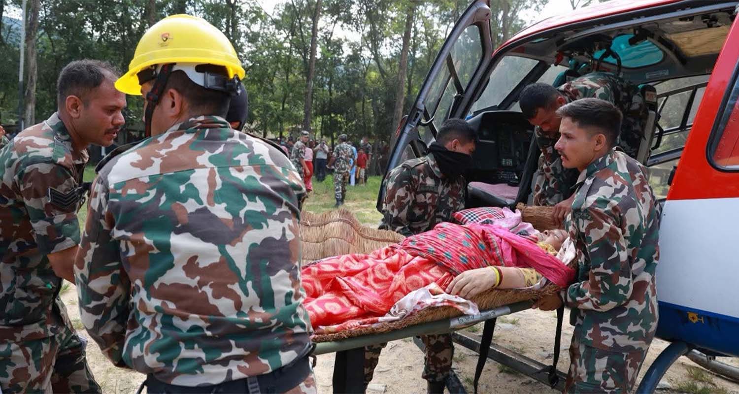 भोटेकोशी बाढी अबडेट : करिब १२ हजारको उद्धार, ९८७ जनाको शव फेला