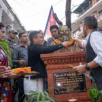 जेनजी आन्दोलनका प्रथम सहिद विनोद महर्जनको शालिक अनावरण