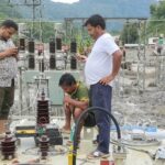 बाढीबाट क्षतिग्रस्त जहरे सबस्टेसन मर्मतपछि पुनः सञ्चालनमा