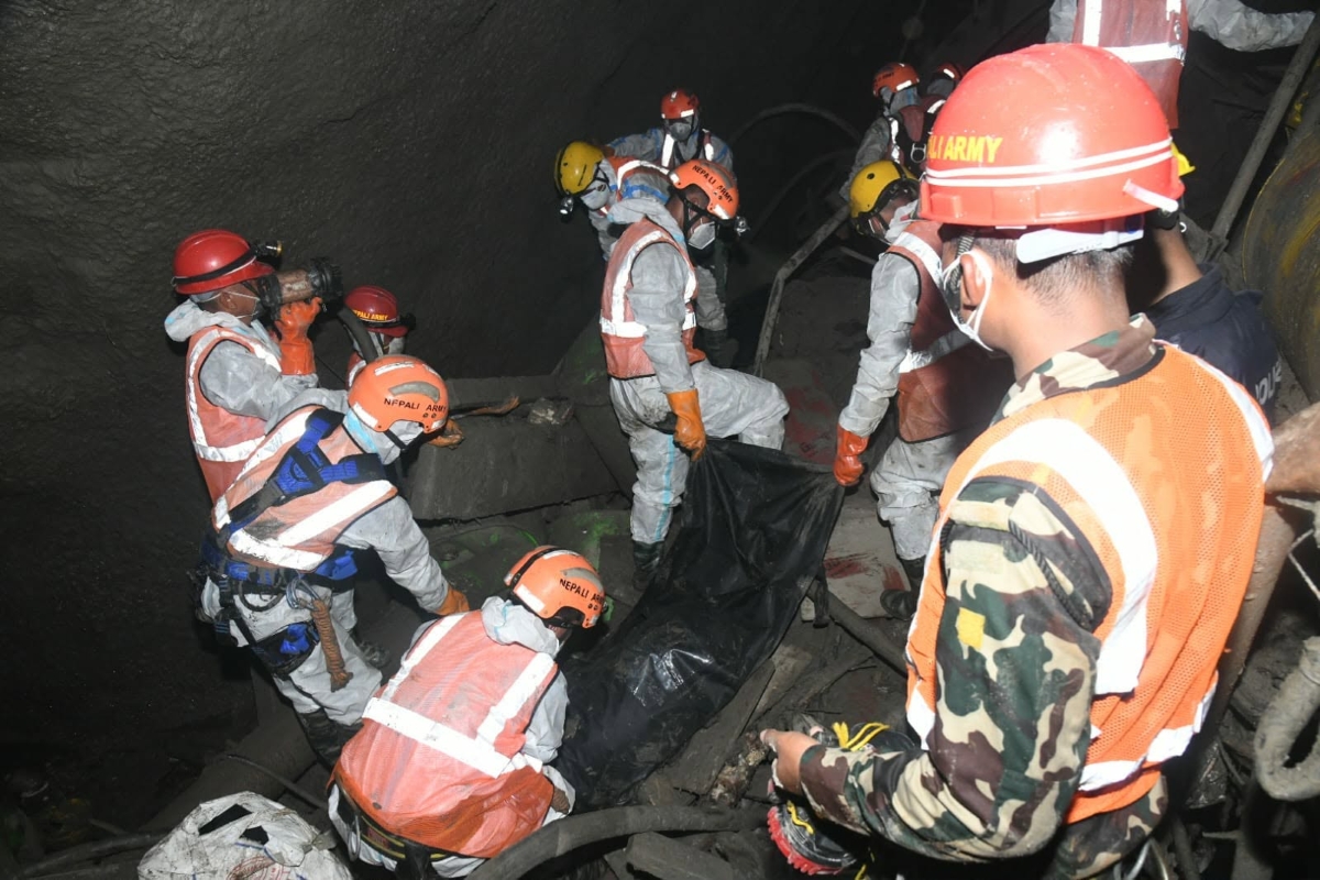 भोटेकोसी बाढीमा बेपत्ता ११ जनाको शव फेला