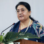 ग्लोबल गभर्नेन्स फोरममा सहभागी हुन पूर्वराष्ट्रपति भण्डारी चीन जाँदै