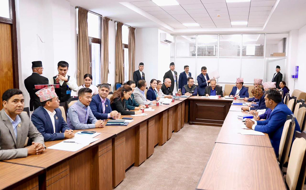 जलवायुसम्बन्धि संसदीय विशेष समितिको बैठक बस्दै