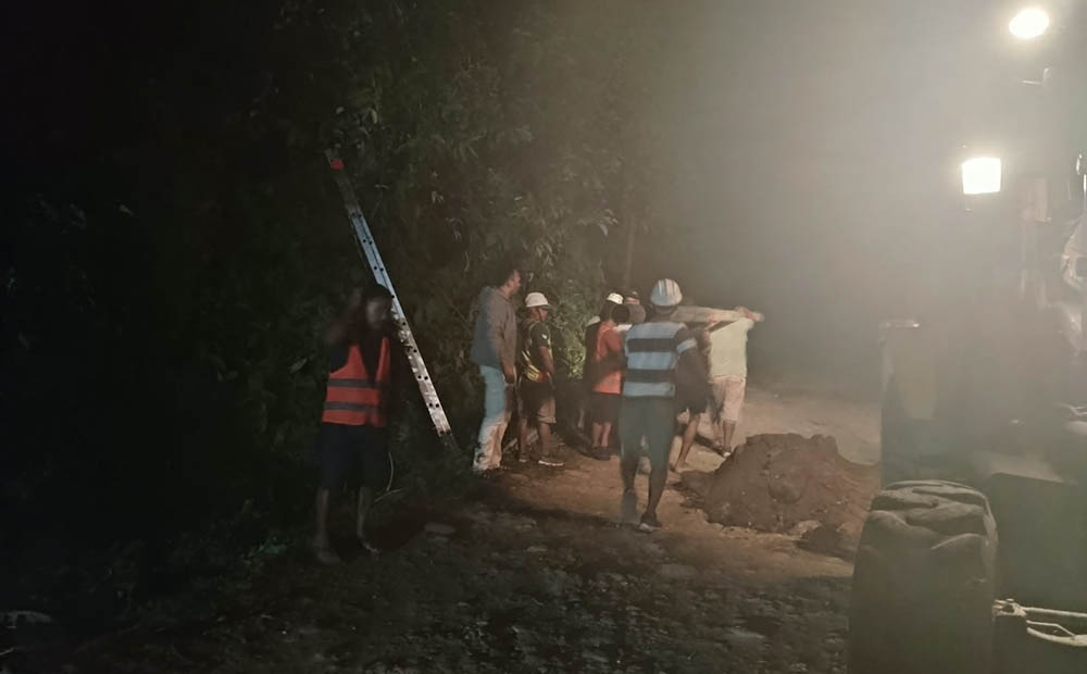 बूढीगण्डकी करिडोरमा बाढीले अवरुद्ध विद्युत् सेवा पुनः सञ्चालन हुँदै