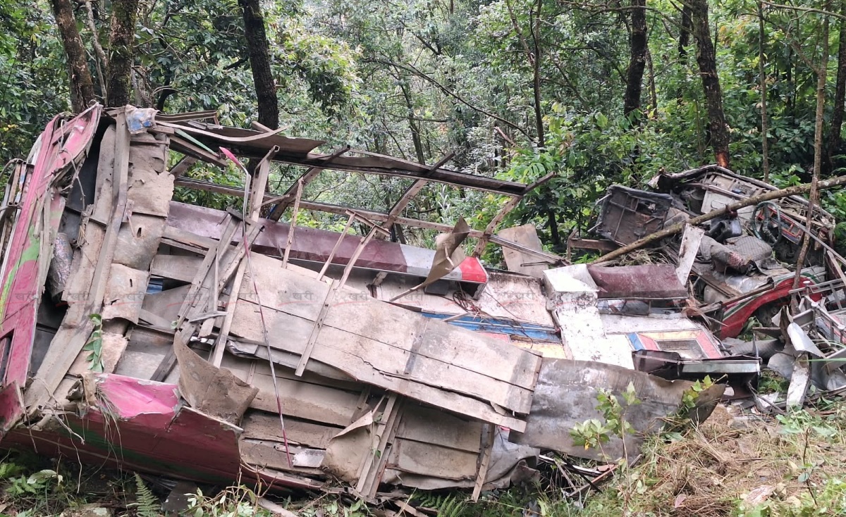 पोखरा स्कुल बस दुर्घटना अपडेट: चार विद्यार्थीसहित ५ जनाको मृत्यु