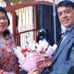 इन्डोनेसियाका राजदूत मनोनित लिस्टियोवती र आईएमई ग्रुपबीच भेटवार्ता