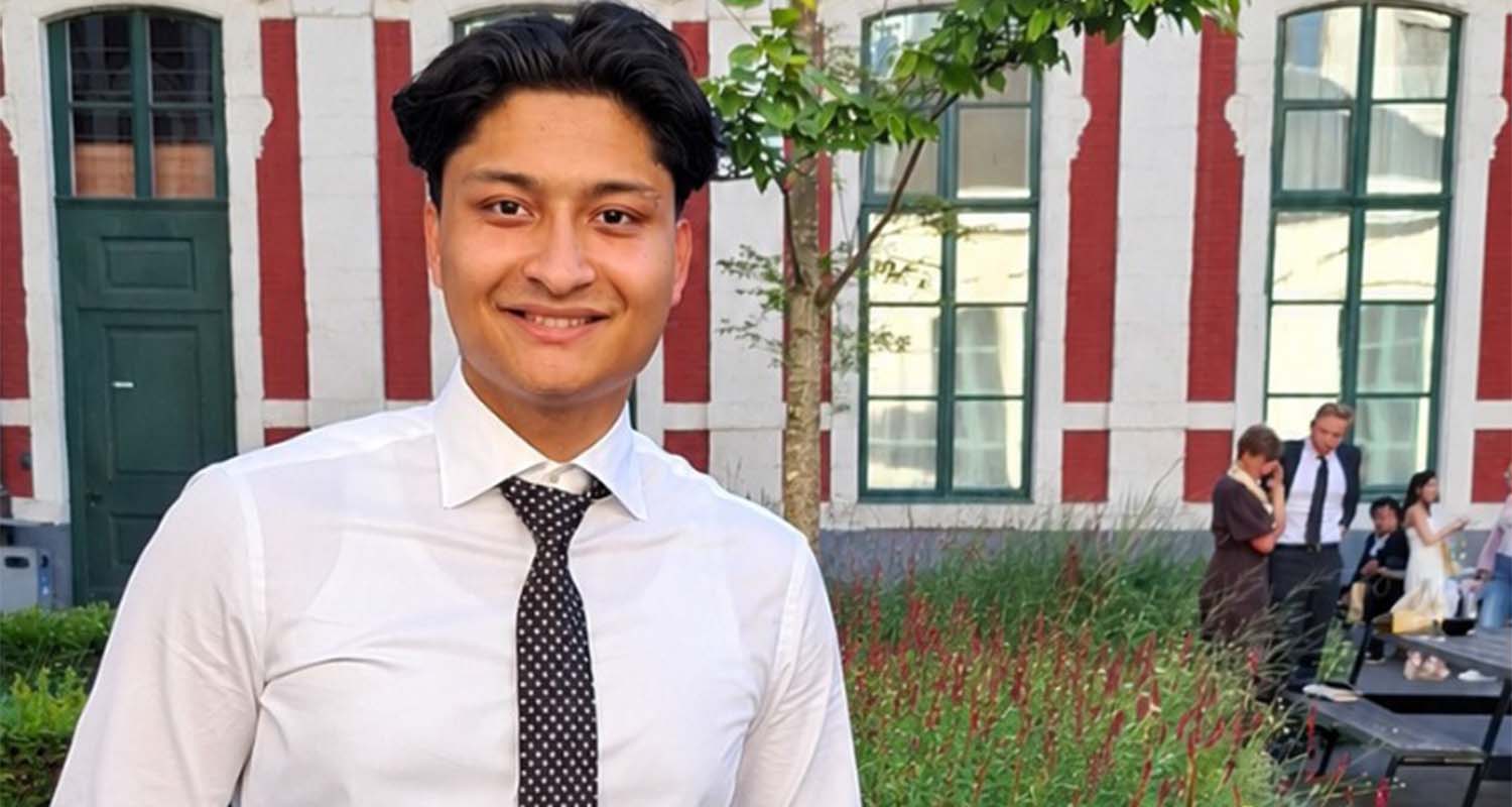 बेल्जियममा २३ वर्षमै वित्तीय क्षेत्रमा उद्यमशील यात्रा सुरु गर्दै नेपाली मूलका आर्यन