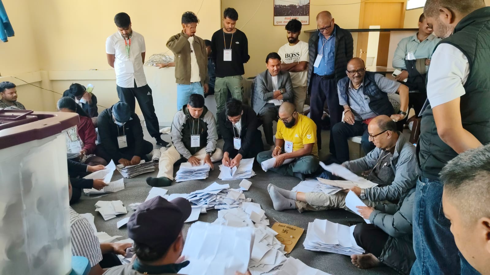 कांग्रेस सहमहामन्त्री खस आर्यमा मनोजमणि आचार्य विजयी