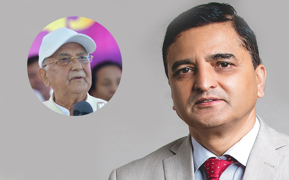 ओलीलाई योगेशको सुझाव, युवालाई स्थान दिनुहोस्