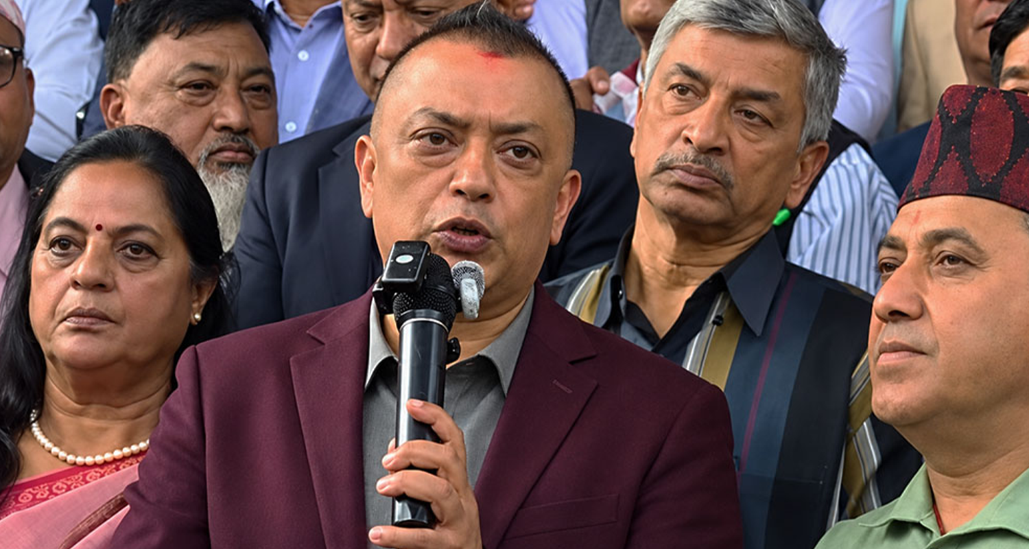 हामी इतिहासको ब्याज खान आएका होइनौं, नयाँ इतिहास बनाउँछौं : गगन थापा