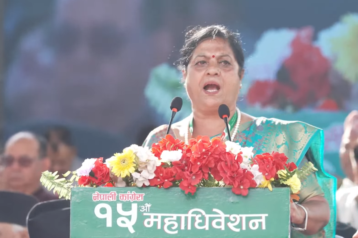 महाधिवेशन पद बाँडफाँटका लागि होइन, कांग्रेसको भविष्यबारे आत्मसमीक्षाको थलो हो : पुष्पा भुसाल